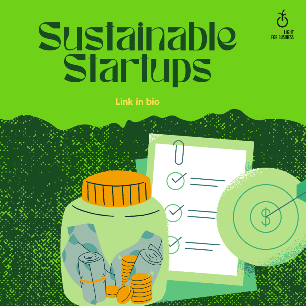 SUSTAINABLE STARTUPS
